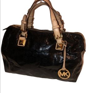 Michael Kors Grayson Embossed Handbag